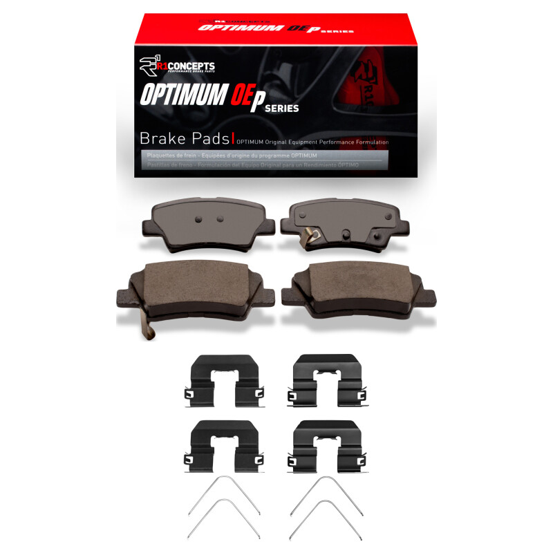 Dodge Attitude Brake Pads - Rear - R1 Concepts - Optimum OE - `11-`25 Dodge Attitude Brake Pads - Rear - R1 Concepts - Optimum OE - `11-`25